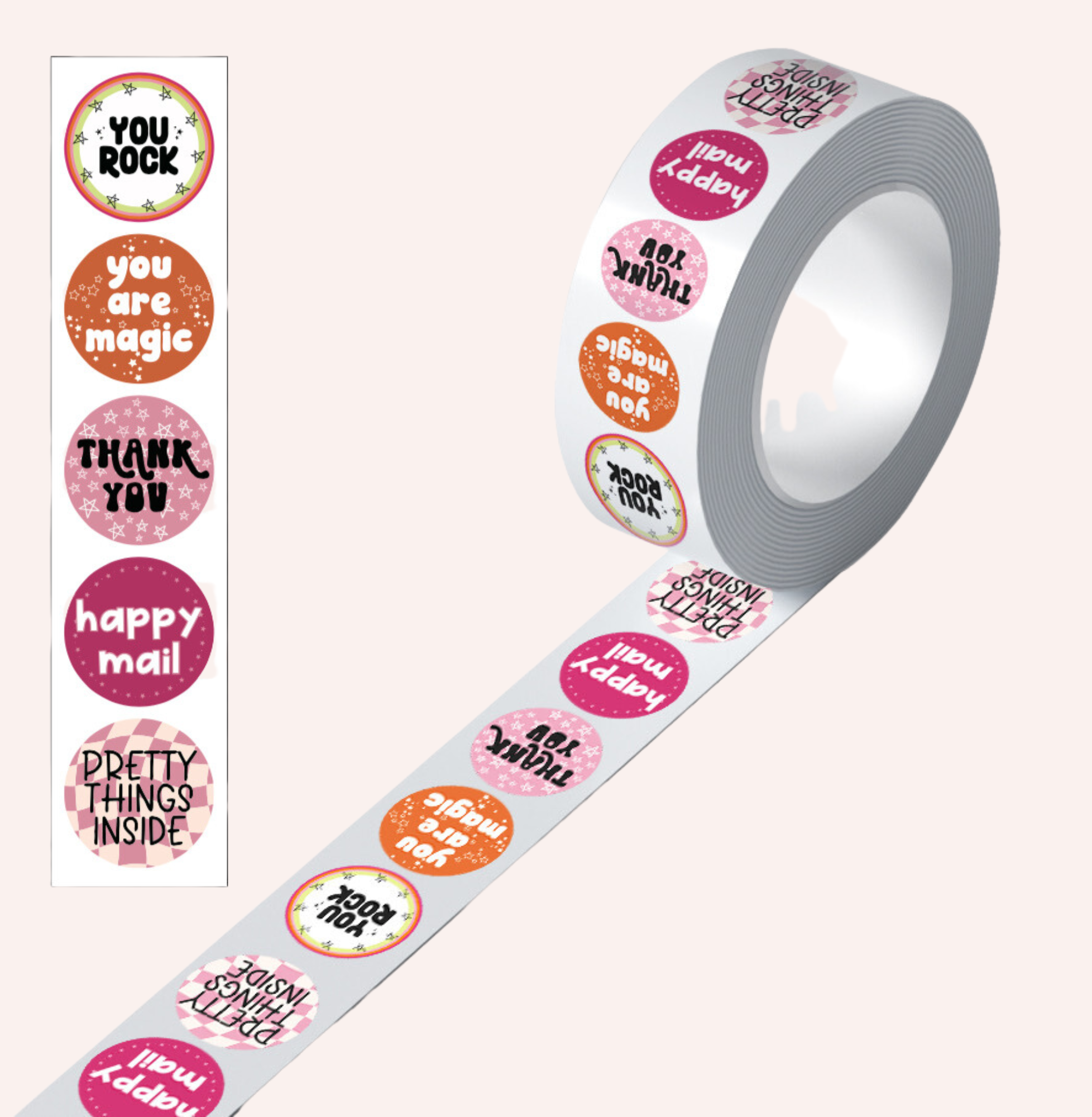 Check Out Sticker Store Check Her Out, Carter - Packaging Stickers – The Hype Girl Supply Co.